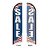 Sale (Patriotic) Windless Banner Flag & Pole Kit