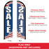 Sale (Patriotic) Windless Banner Flag