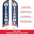 Welcome (Patriotic) Windless Banner Flag