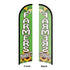 Farmer's Market Windless Banner Flag & Pole Kit