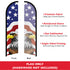 USA Eagle Windless Banner Flag