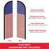 USA 50 Stars Windless Banner Flag