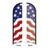 USA New Glory Windless Banner Flag & Pole Kit