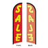 Sale (Red & Yellow) Windless Banner Flag & Pole Kit