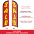 Sale (Red & Yellow) Windless Banner Flag