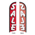 Sale (Red & White) Windless Banner Flag & Pole Kit