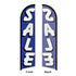 Sale (Blue) Windless Banner Flag & Pole Kit