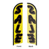 Sale (Yellow) Windless Banner Flag & Pole Kit