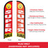 Super Sale (Happy Face) Windless Banner Flag