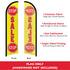 Stop Sale Stop (Red & Yellow) Windless Banner Flag