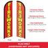 Fireworks (Red) Windless Banner Flag