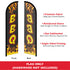 BBQ (Black) Windless Banner Flag