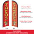 Tacos (Red) Windless Banner Flag