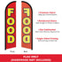 Food Windless Banner Flag
