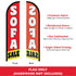 Sofa Sale (Red & Yellow) Windless Banner Flag