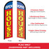 Open House (Blue & Red) Windless Banner Flag