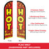 Hot Buys (Red) Windless Banner Flag