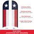 Texas Windless Banner Flag