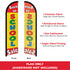 Back to School Sale Windless Banner Flag