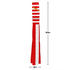 First Navy Jack Super Shiny Poly 5ft Windsock