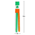 Ireland (Clover) Super Shiny Poly 5ft Windsock