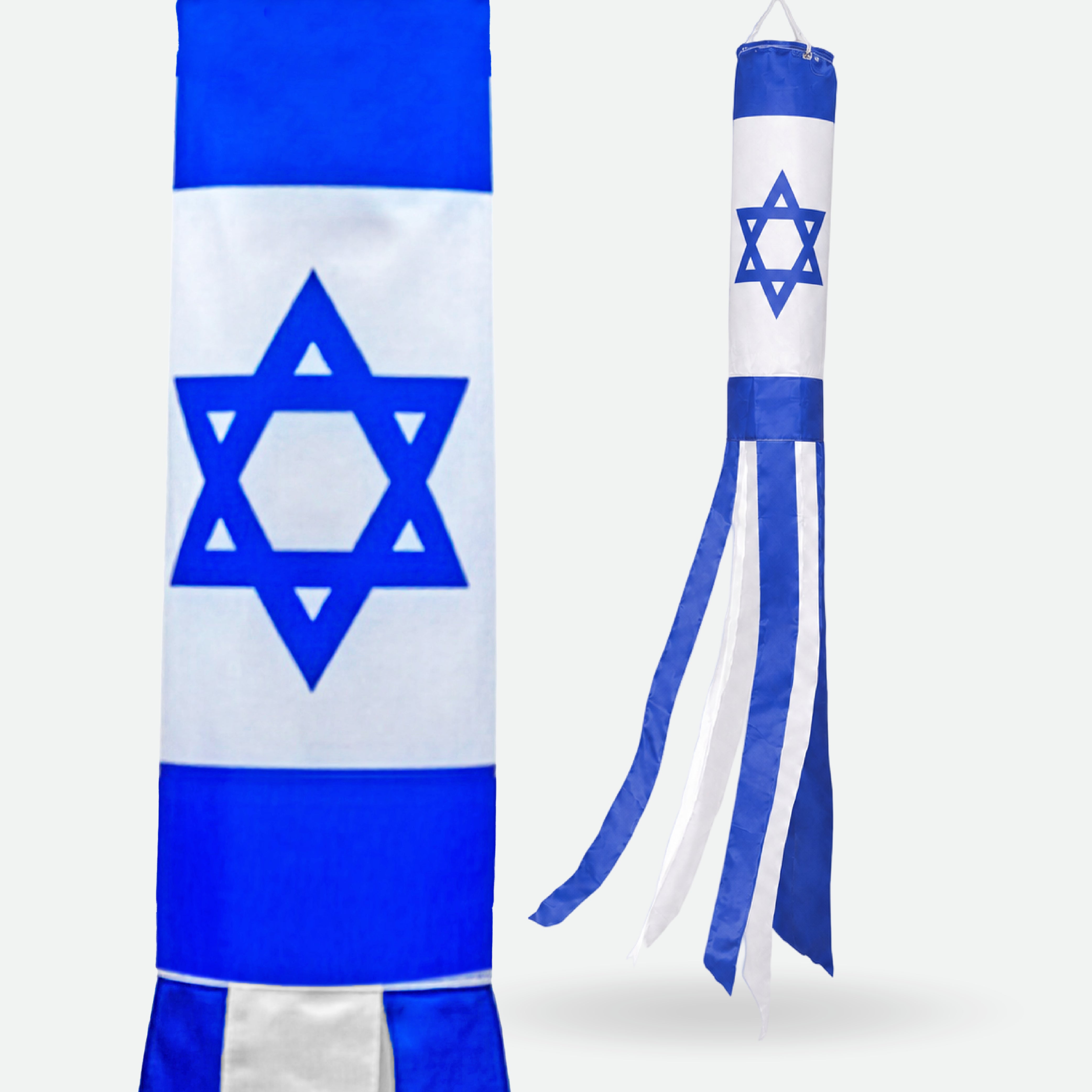 Israel Super Shiny Poly 5ft Windsock