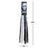 Pirate (Regular) Super Shiny Poly 5ft Windsock