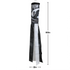 POW-MIA (Standard) Super Shiny Poly 5ft Windsock