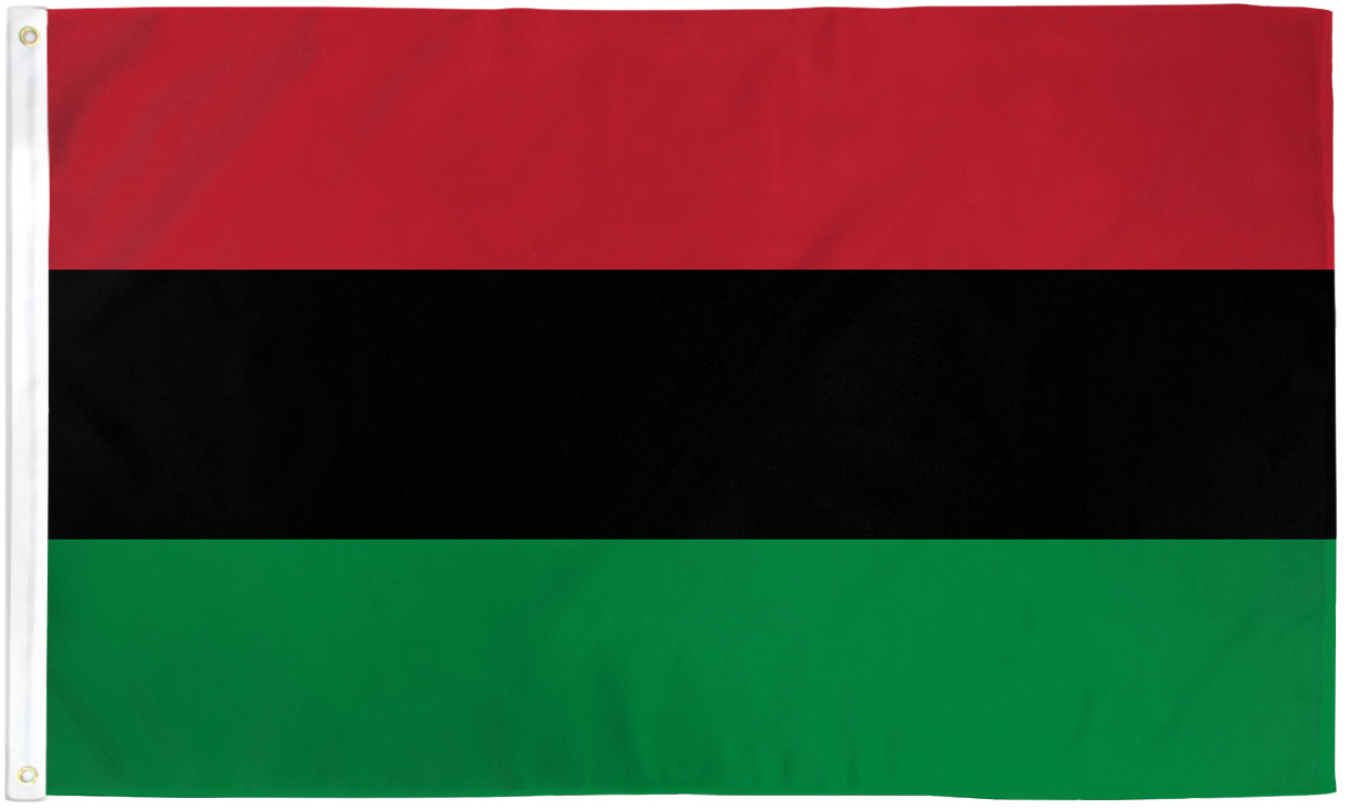 Afro American/Pan African Flags