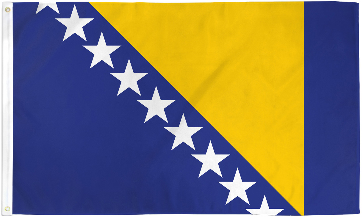 Bosnia & Herzegovina 3x5ft Flag
