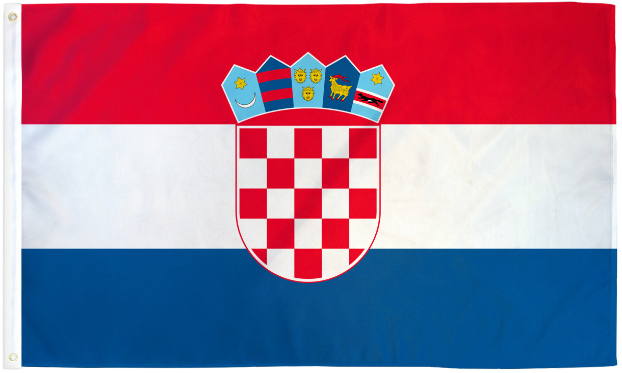 Croatia 3x5ft Flag