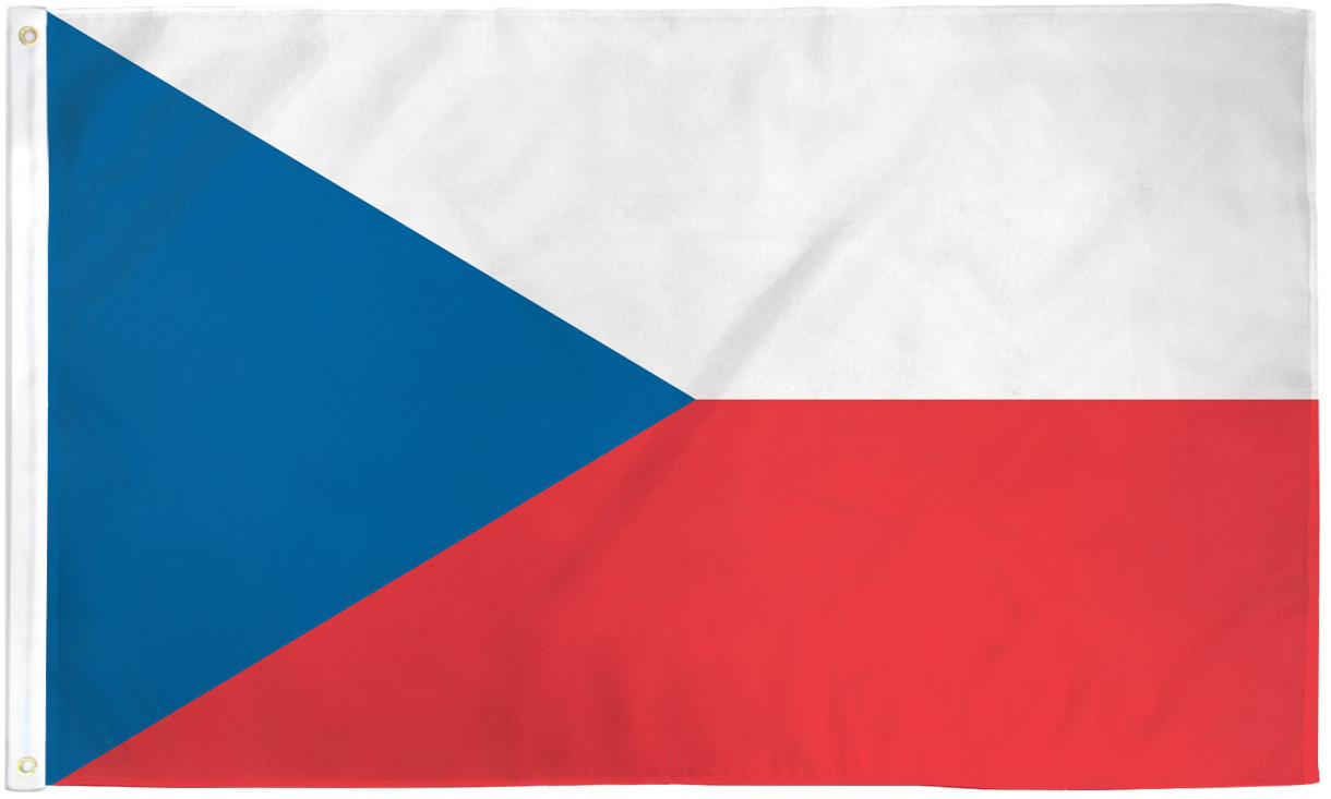 Czech Republic 3x5ft Flag