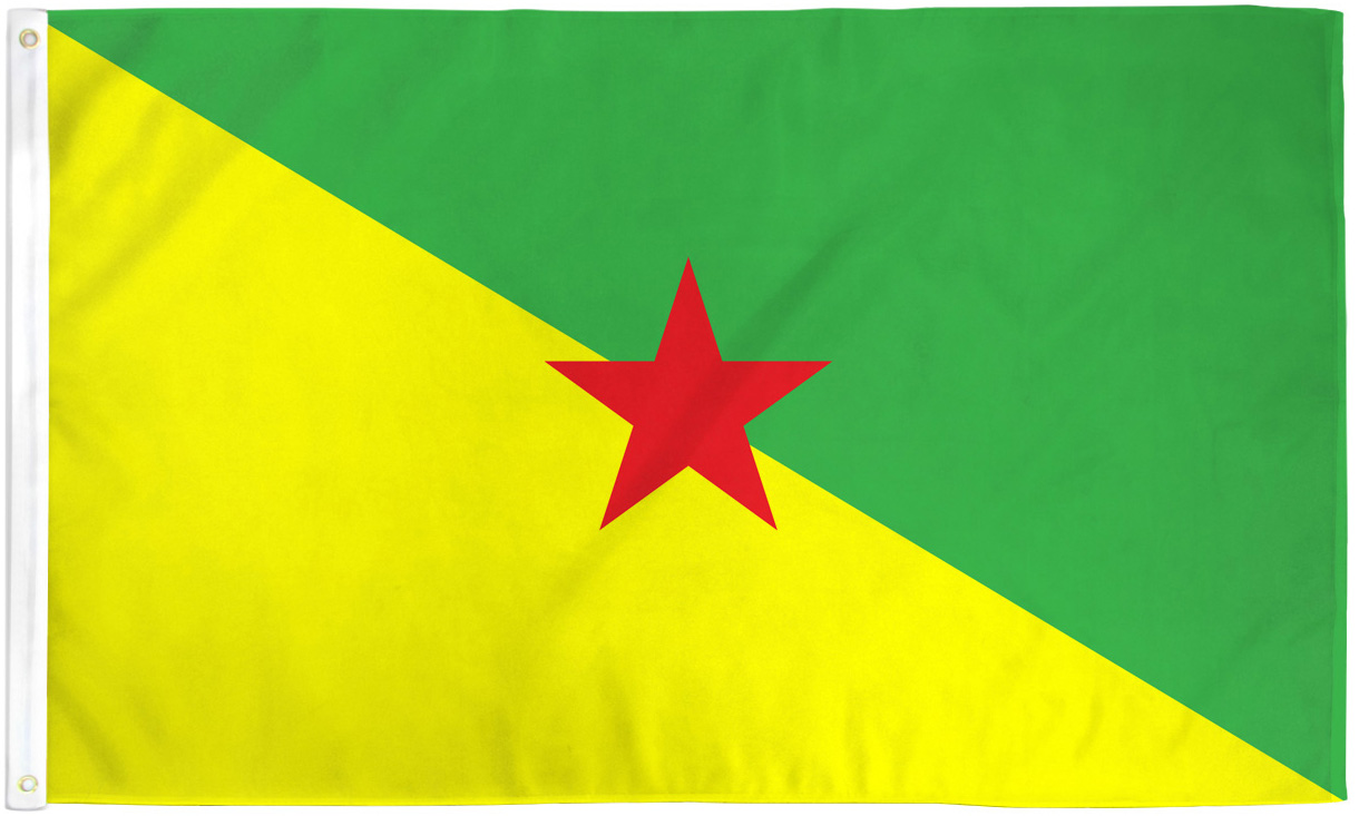 French Guiana Flags
