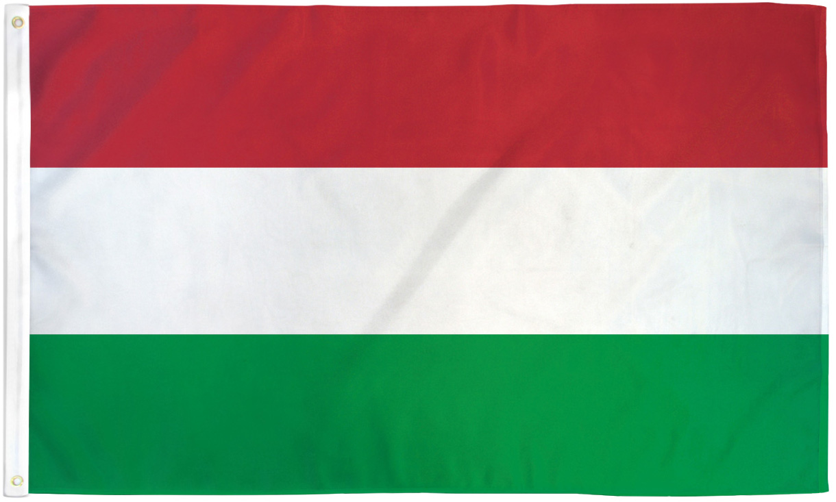 Hungary 3x5ft Flag