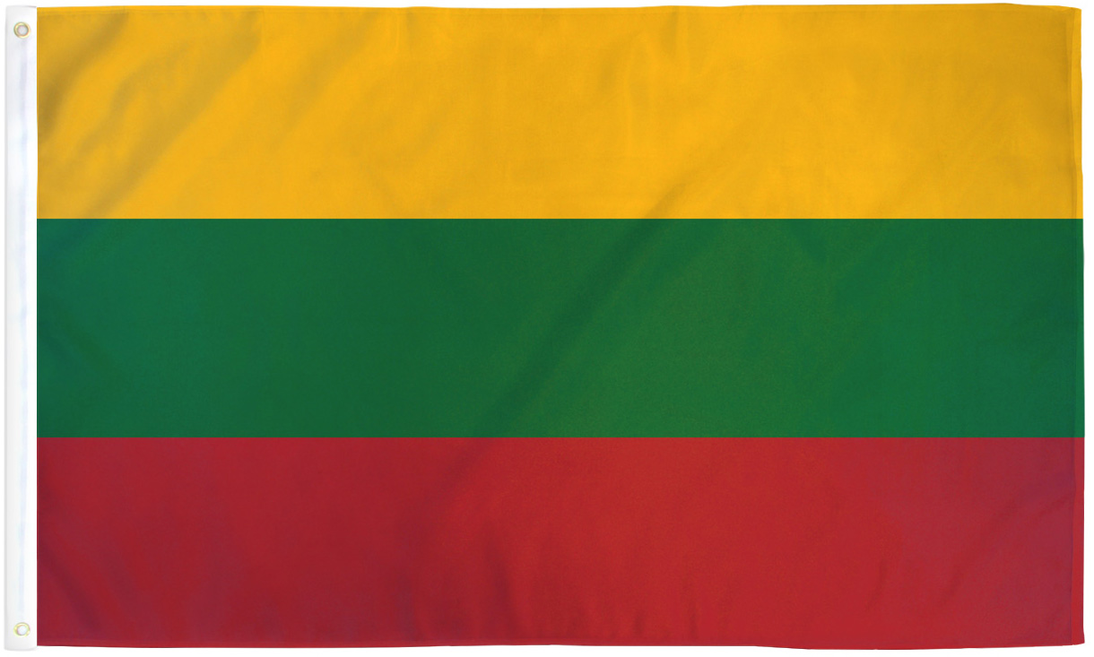 Lithuania 3x5ft Flag
