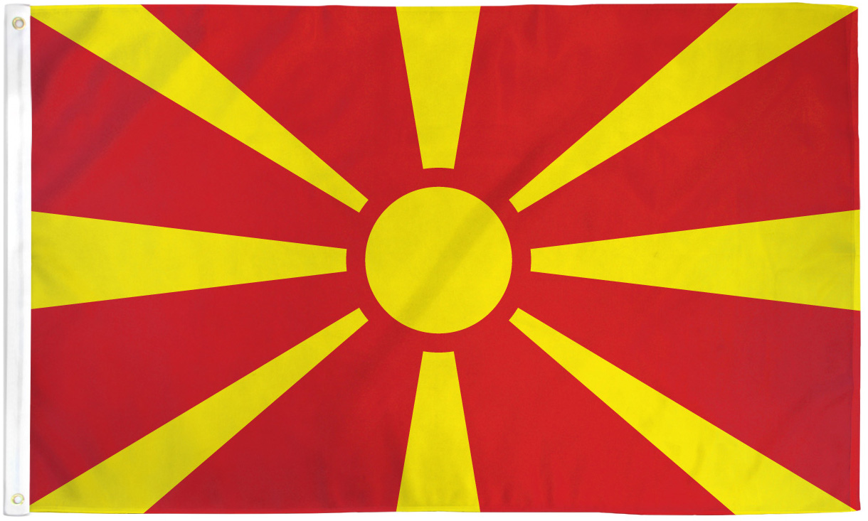 North Macedonia Flags