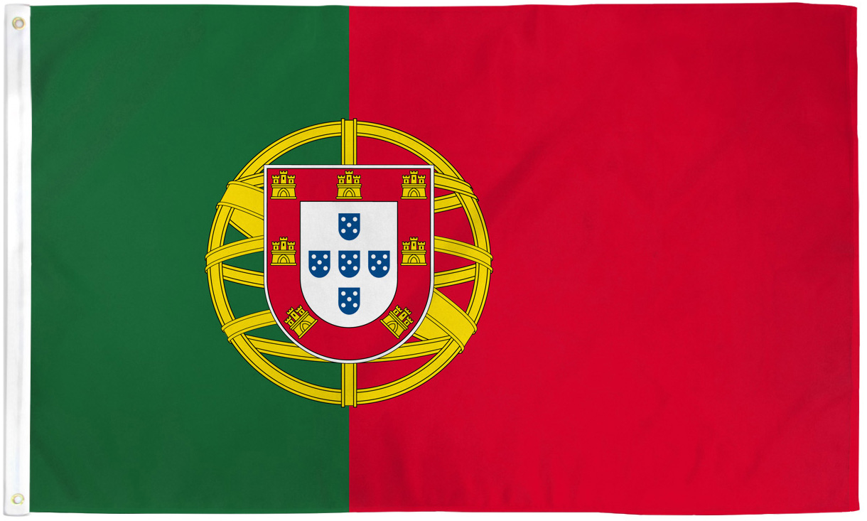 Portugal 3x5ft Flag