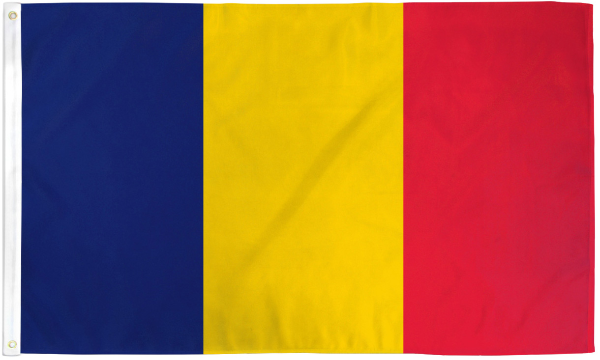 Romania 3x5ft Flag