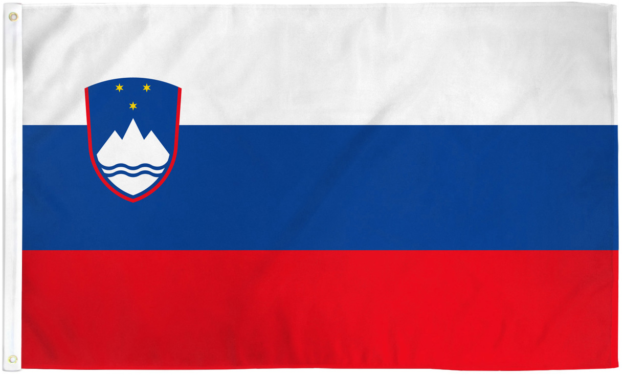 Slovenia 3x5ft Flag