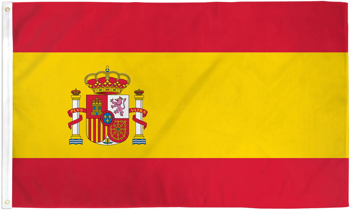 Spain 3x5ft Flag