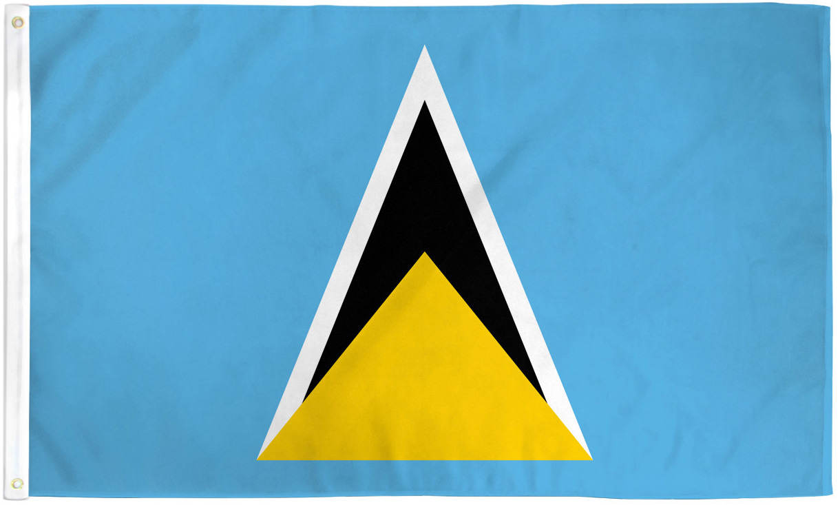 St. Lucia Flags