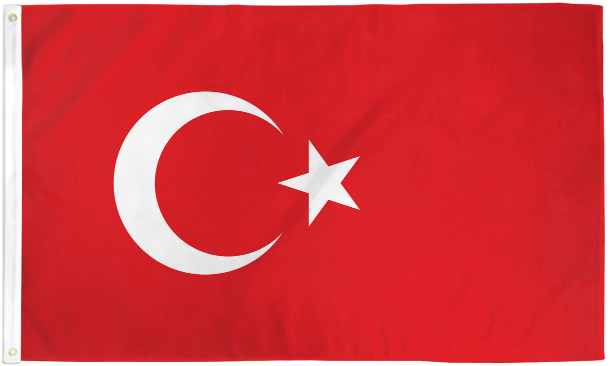 Turkiye (Turkey) Flags
