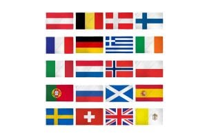 (3x5ft) Set of 20 European Flags