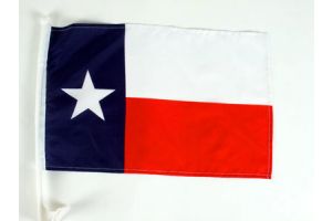Texas Single-Sided Car Flag