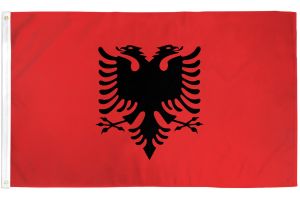 Albania Flag 2x3ft Poly