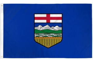 Alberta Flag 3x5ft Poly