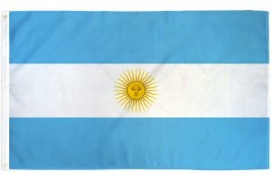 Argentina Flag 3x5ft Poly