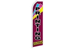Printing Services Super Flag