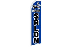 Hair Salon (Blue) Super Flag