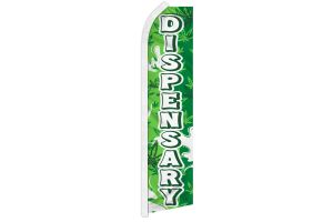 Dispensary (Green) Super Flag